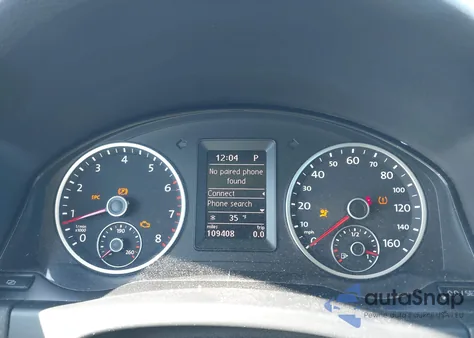 2012 Volkswagen Tiguan S из США, поврежденный, VIN WVGAV7AX3CW524248